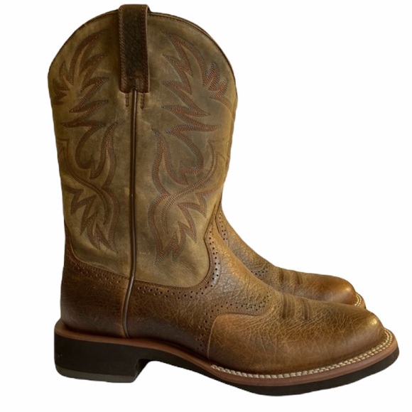 heritage crepe western boot